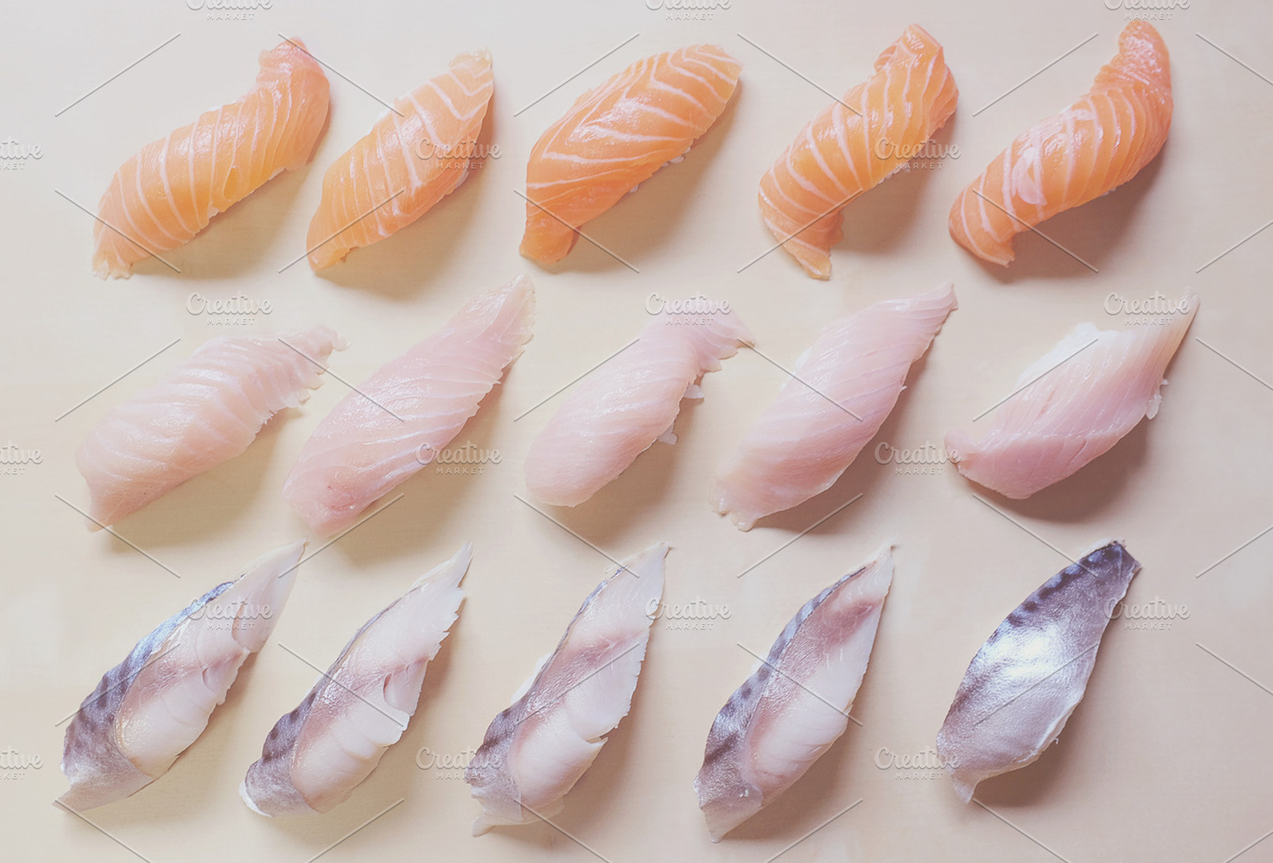 Nigiri Sushi Featuring Sushi Nigiri And Japanese