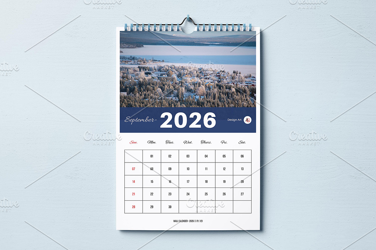 Digital Wall Calendar 26/27 Template, a Brochure Template by GoldenGrid Studio (Photo 12 of 16)