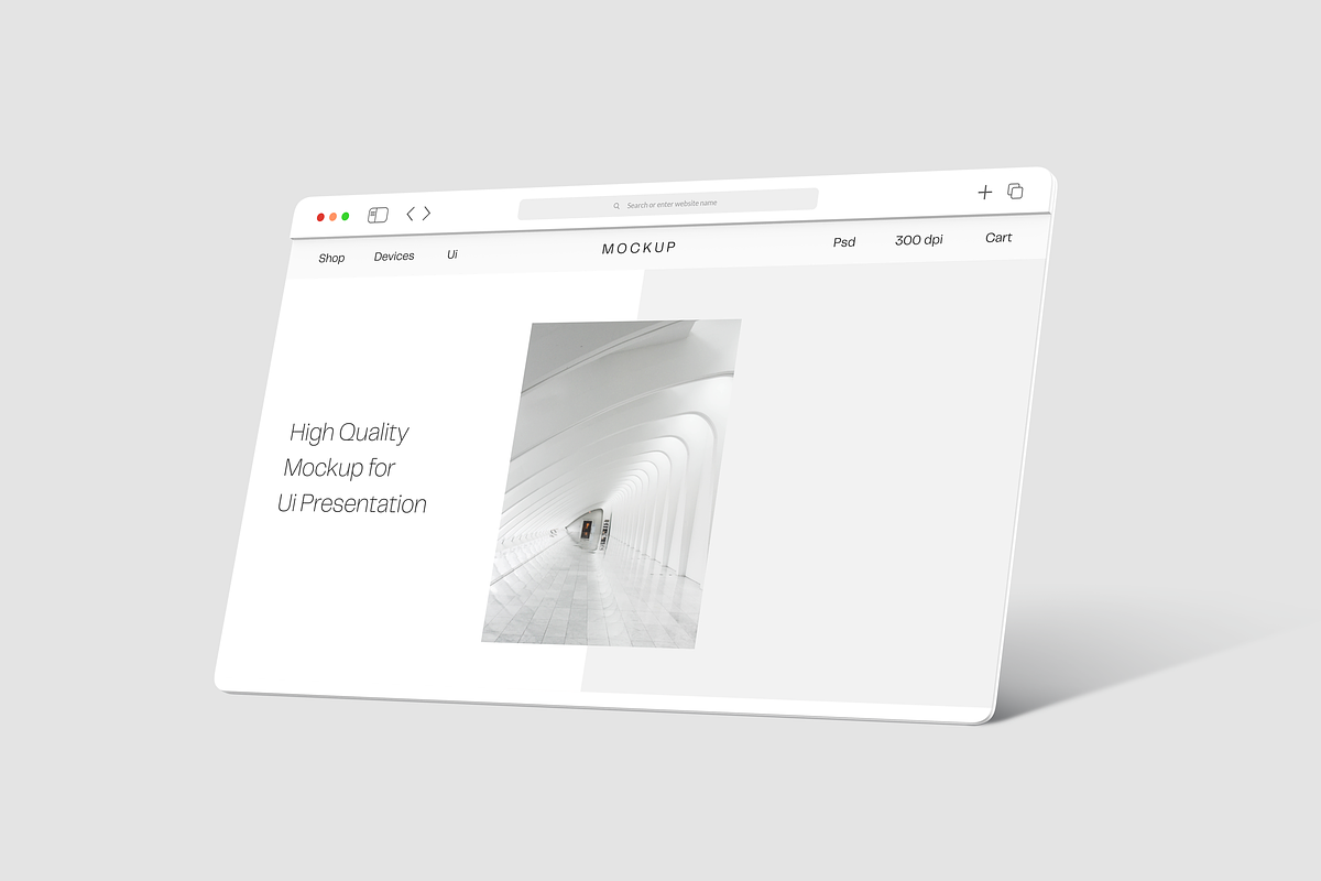 Clean Responsive Web & App UI Mockup, a Device Mockup by Mockupdaddy (Photo 33 of 40)