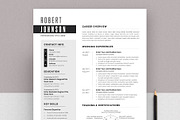 Clean Resume Cv Template Word Pages, a Resume Template by Tbunny (Thumbnail 6 of 7)