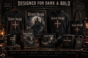 Grave Herald, a Blackletter Font by Wow Magic (Thumbnail 2 of 5)