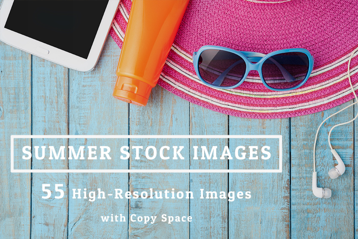 55 IMAGE SUMMER with Copy Space, a Cups & Container Mockup by FWStudio (Photo 1 of 5)
