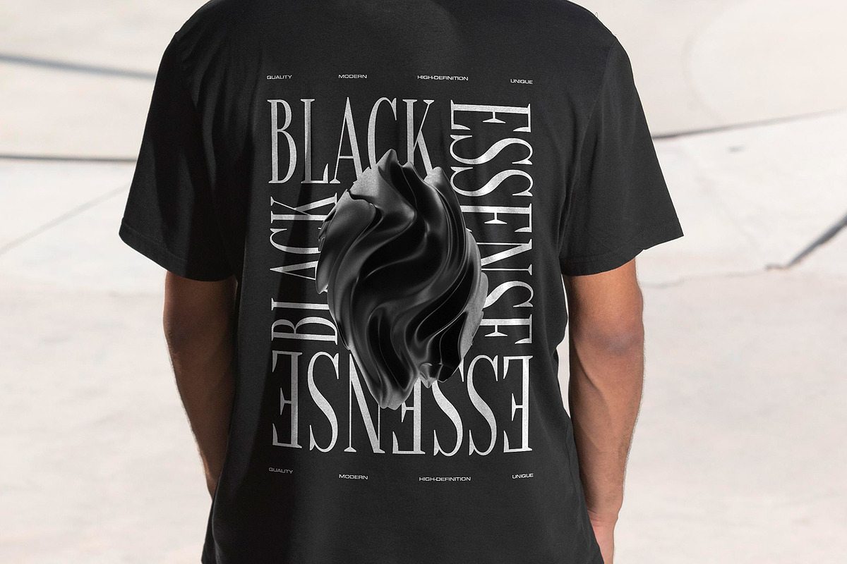 3D Black Shapes - 120 illustrations, an Object Graphic by assetpro.design (Photo 5 of 15)