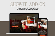 Showit Addons - 8 Polaroid Canvases, a Websites & App Template by Amanda Pena Design (Thumbnail 1 of 6)