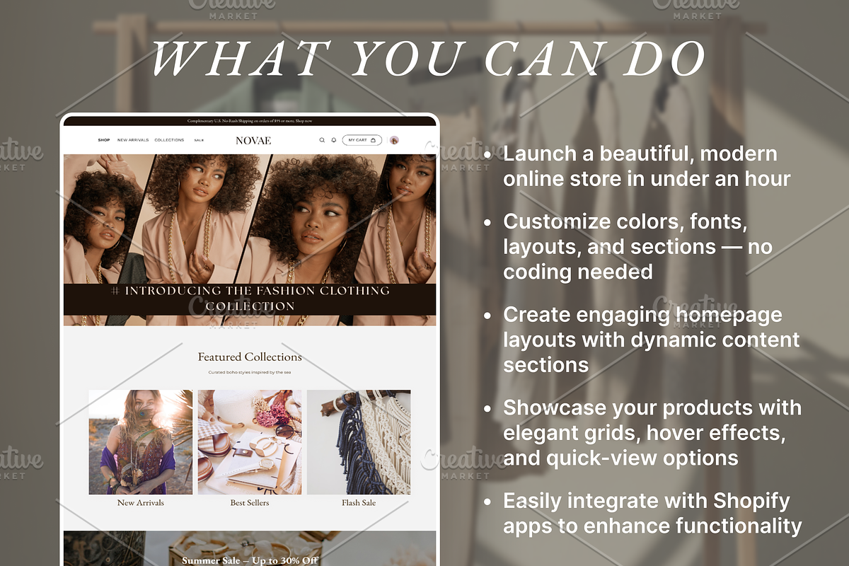 Elite Fashion Store Shopify Theme, a Shopify Template by AtelierDuVow (Photo 10 of 10)