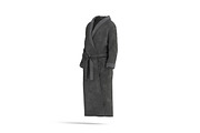 Black Hotel Bathrobe 3D Model, an Object 3D Model by rebrandy (Thumbnail 1 of 9)