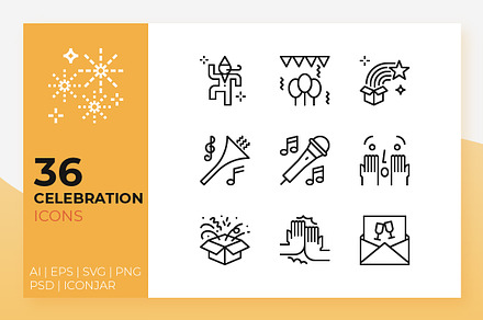 Celebration Icons