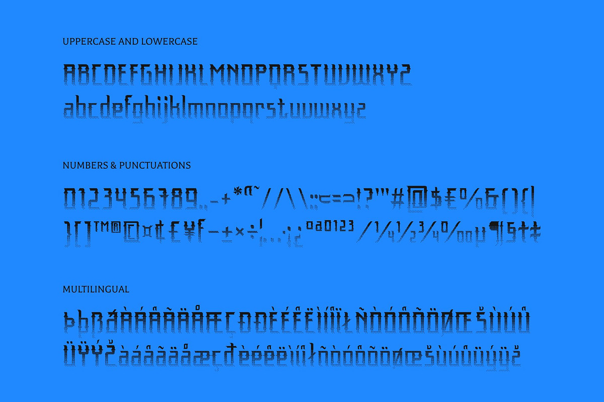 CS Thimble Halfpixel, a Blackletter Font by Craft Supply Co. (Photo 8 of 8)