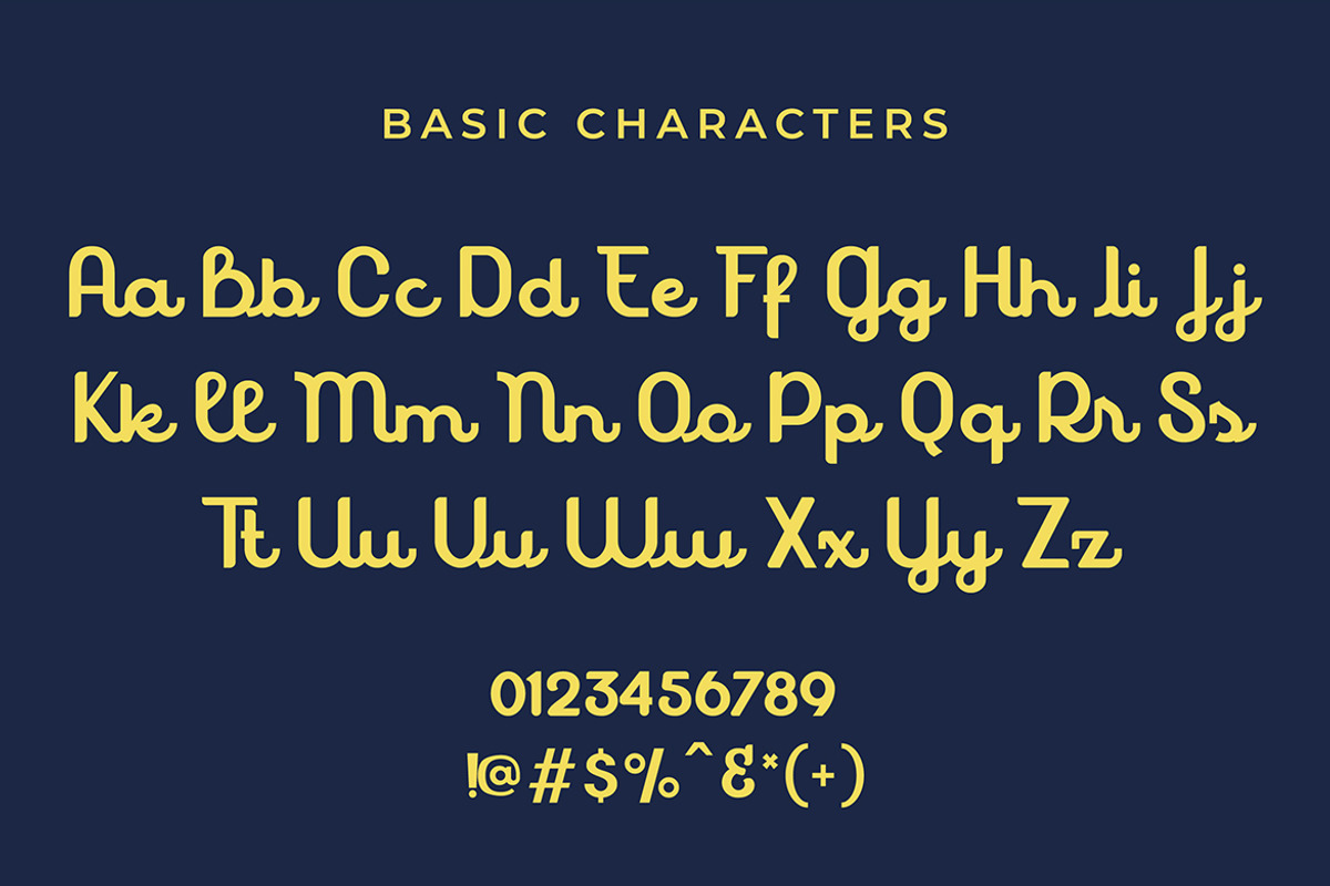 Apilago Typeface, a Script Font by Nowpe Studio (Photo 7 of 7)