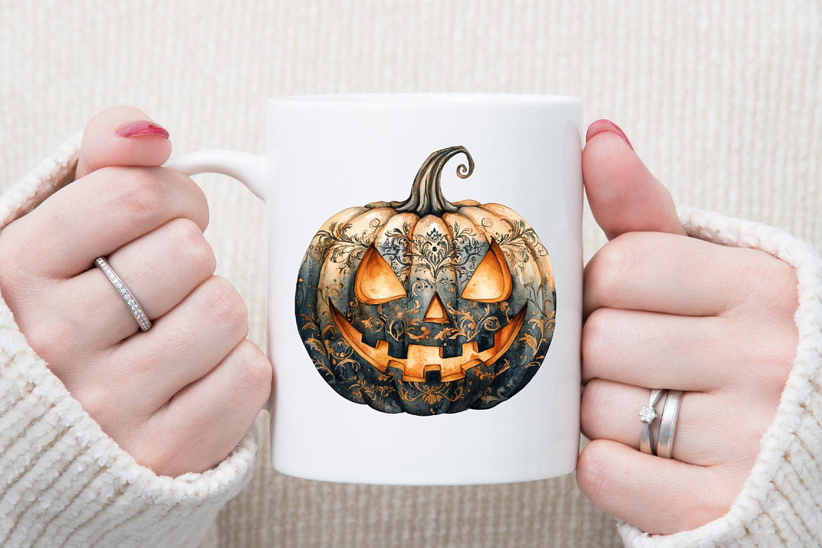 Boho Halloween Clipart, an Illustration by Sublimation Artist (Photo 5 of 6)