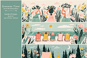 Summer- 395 AI illustrations, a Seasonal Illustration by Pundateam (Thumbnail 4 of 9)