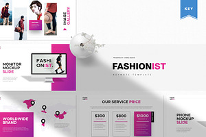 Fashionist Keynote Template