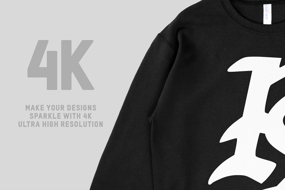 Jerzees 562MR NuBlend Sweatshirt, a Shirt Mockup by Pixel Sauce™ (Photo 3 of 7)