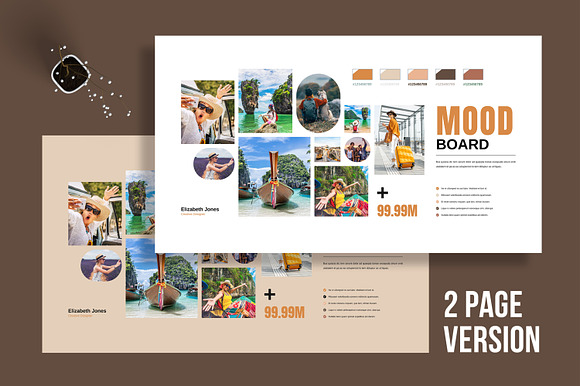 Brand Mood Board Template preview 7