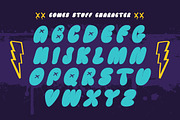 Comes Stuff - Fun & Bubbly Font, a Font by Shakira Studio (Thumbnail 9 of 10)