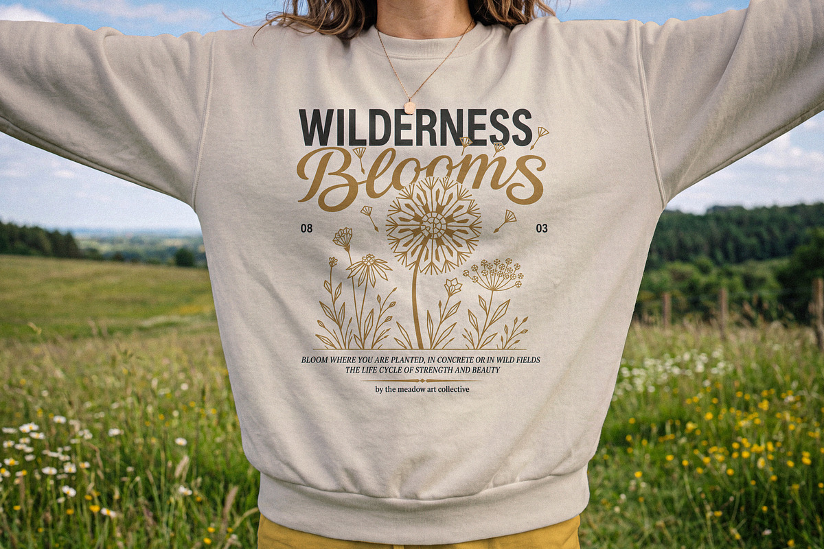 Crewneck Sweatshirt Mockup, a Shirt Mockup by Designer Dude (Photo 1 of 2)