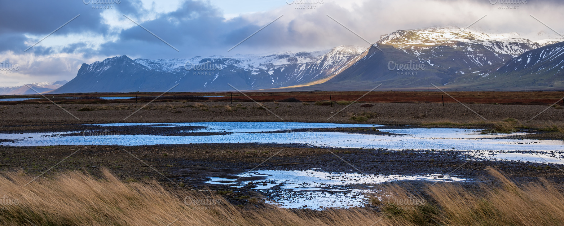 View during auto trip in West Iceland highlands, Snaefellsnes pe, a Nature Photo by YuriyB
