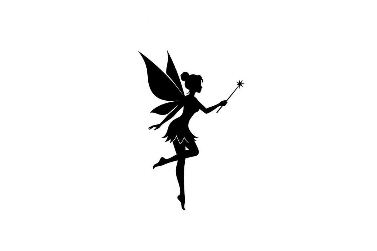 Magical Fairy Silhouette Bundle, an Illustration by jahid234 (Photo 40 of 51)