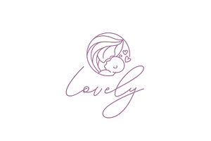 Beauty Mother Love Baby Born Logo, a Branding & Logo Template by Enola99d