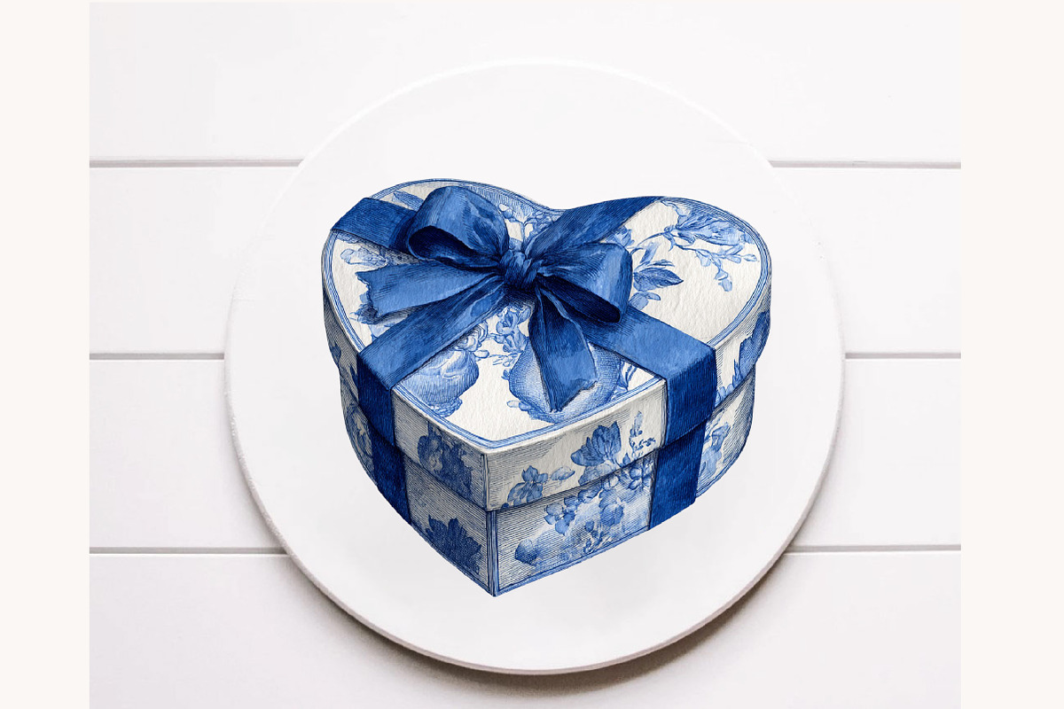 Romantic Vintage Valentine's Day, an Illustration by Designworld (Photo 10 of 10)