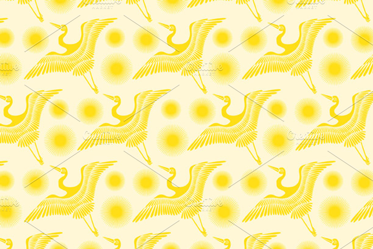 Yellow Grey Japanese Backgrounds Kit preview 3
