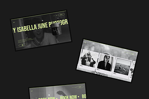 Isabelle June Squarespace Template