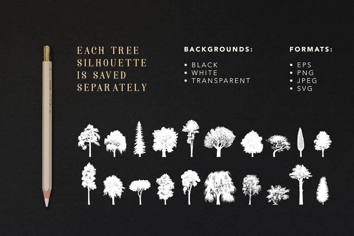 Mountain and Tree Illustrations, an Illustration by Chewie Co (Photo 5 of 10)