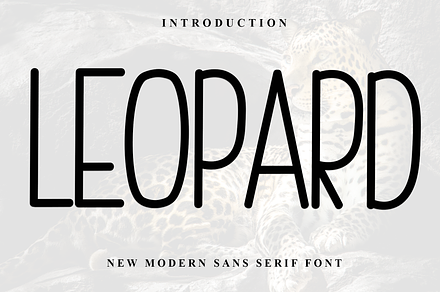 Leopard, a Serif Font by FreshTypeINK