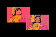 Halftone Color Print Photo Effect, a Brushes & More by Design Squad (Thumbnail 5 of 5)