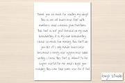 Chelsie's Handwriting Font, a Handwritten Font by Bujo Studio (Thumbnail 4 of 5)