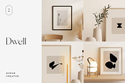Dwell: Frame Mockup Scene Creator, a Product Mockup by October November (Thumbnail 1 of 9)