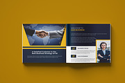 Square Bi-Fold Corporate Brochure, a Brochure Template by ferdousi0791 (Thumbnail 3 of 6)
