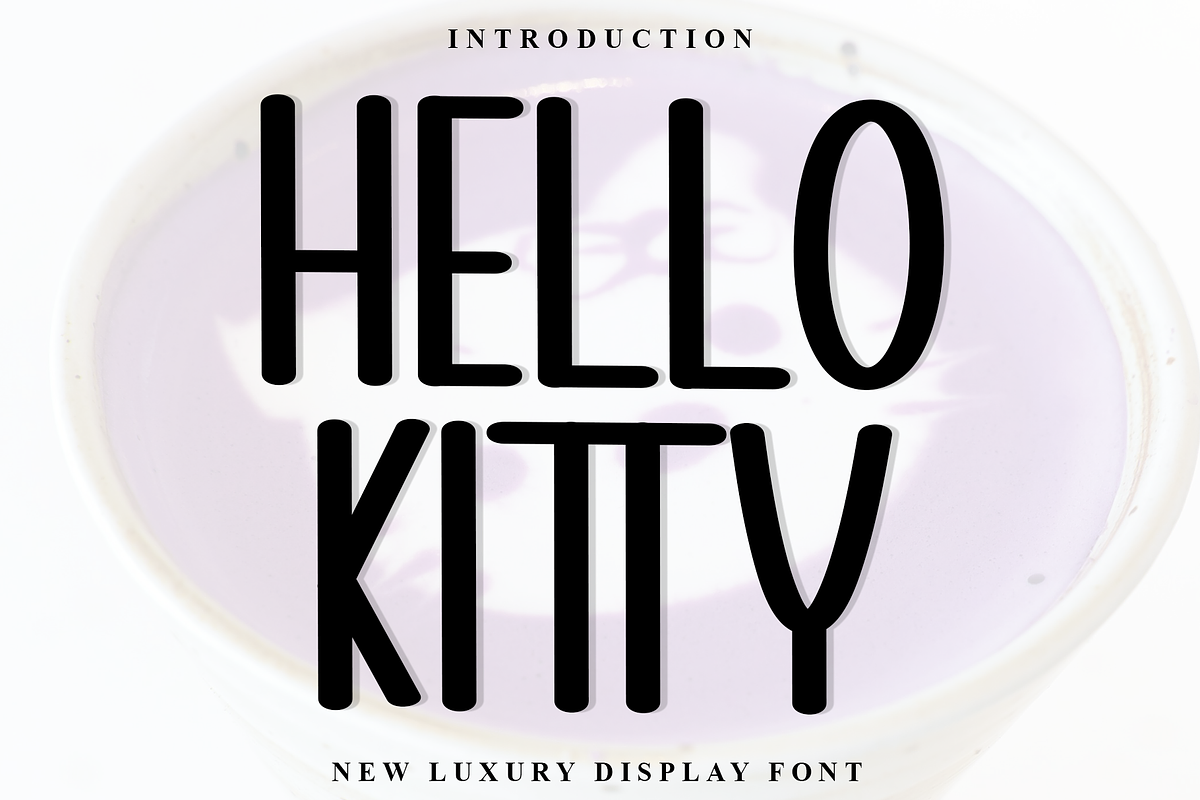 Hello Kitty, a Sans Serif Font by InermediaSTUDIO (Photo 1 of 8)