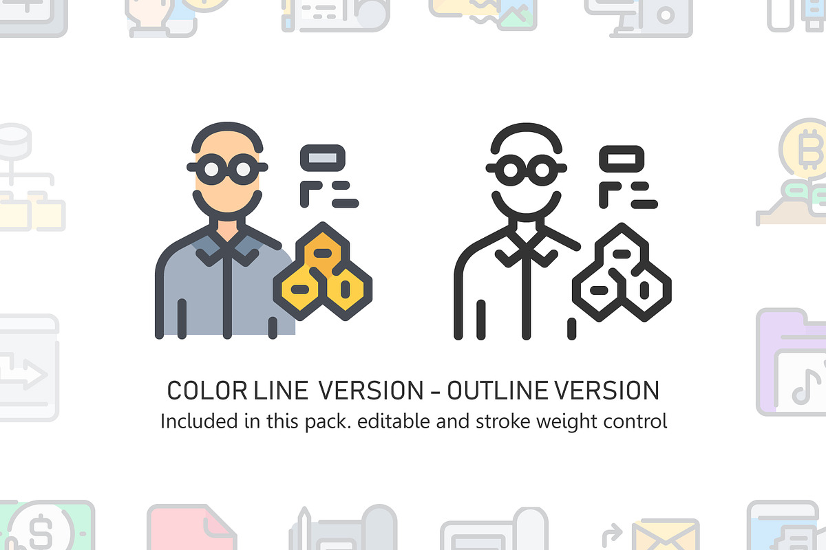 750 Simple Line Icon x2, an Outline Icon by Just Icon (Photo 4 of 8)