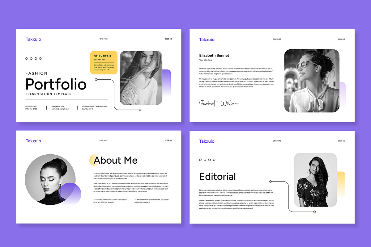 Geometric Portfolio Presentation, a Presentation Template by ContestDesign (Photo 2 of 5)