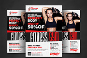 Fitness Flyer, a Flyer Template by AfzaalGraphics (Thumbnail 1 of 4)