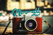 Maimoonde Vintage Font, a Script Font by Motiontail Studio (Thumbnail 5 of 12)