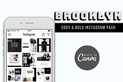 Brooklyn Instagram Pack, a Social Media Template by Sales Shop (Thumbnail 1 of 3)