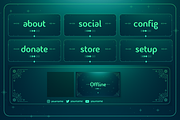 Emerald Stream Overlay, a Templates & Theme by StreamSkins (Thumbnail 3 of 4)