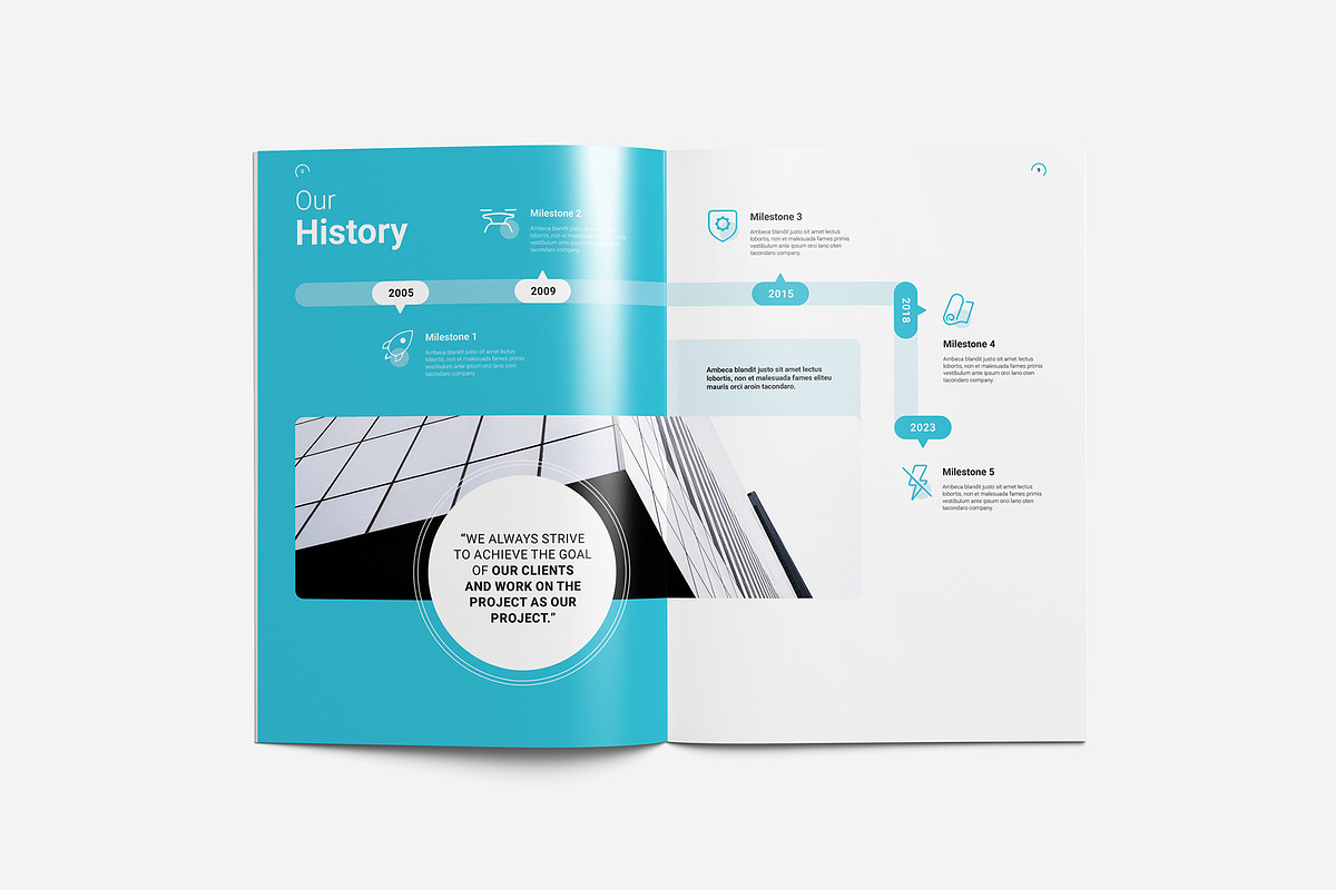Company Profile, a Brochure Template by WOWPro (Photo 10 of 10)