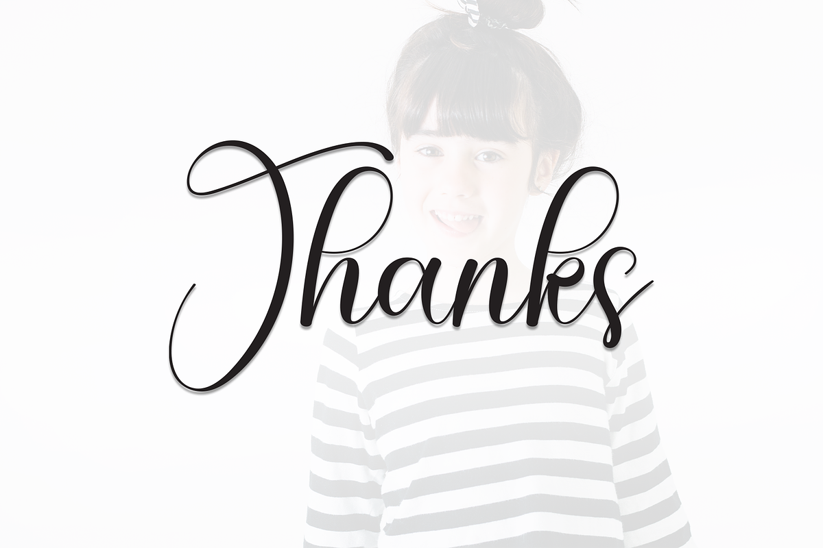 Cutegirl | Script Font, a Handwritten Font by Scratchones (Photo 9 of 9)