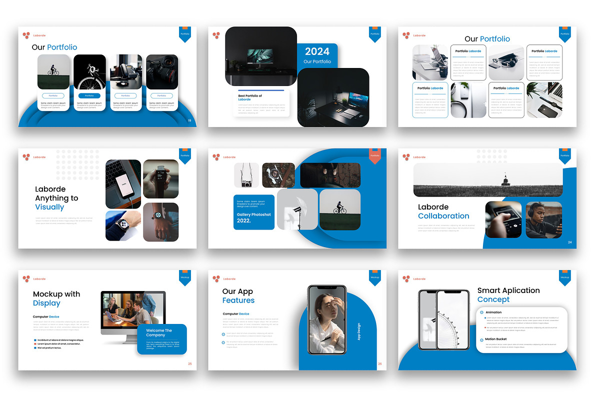 Laborde – Business Google Slide, a Presentation Template by kreatifreya (Photo 4 of 5)