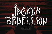 Magozzet Horror Display Font, a Handwritten Font by Maulana Creative (Thumbnail 4 of 7)