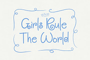 Mabel Finch - Handwritten Script, a Handwritten Font by HipFonts (Thumbnail 7 of 13)