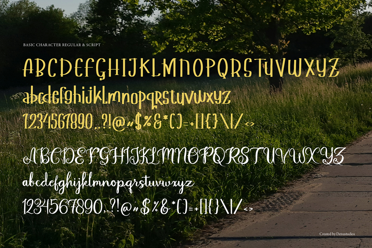Sterling Behavior | Handwritten Duo, a Font by Denustudios (Photo 13 of 13)