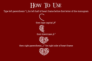 Lo-Ve Monogram font, a Font by Roland Huse Design (Thumbnail 5 of 5)