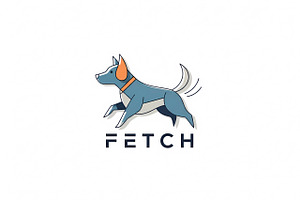 Playful Dog Logo, a Branding & Logo Template by Logocreative