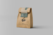 High Quality Paper Pouch Bag Mockup, a Packaging Mockup by hokagata (Thumbnail 4 of 5)