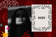 Noir Valentine punk pixel doodles, an Object Graphic by Elena Choo (Thumbnail 2 of 13)