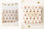 Sweet Cupcake Pattern & Clipart, a Food Illustration by GoldmoonUA (Thumbnail 4 of 5)